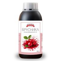 Концентированная соковая основа Брусника , ТМ Фруктовая Бочка, 700 гр