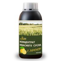 Концентрат квасного сусла "Квас с лимоном" 700 гр с дрожжами для кваса в комплекте
