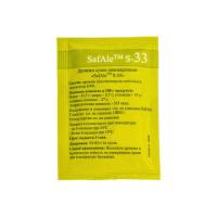 Дрожжи пивные safbrew s-33 (верхового брожения) 11,5гр.
