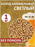 Солод Суффле ячменный карамельный светлый 10-40 ЕВС