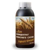 Концентрат квасного сусла "Квас темный ржаной" 700гр. с дрожжами для кваса в комплекте
