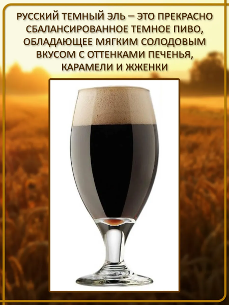 Зерновой набор для варки пива "Русский темный эль"