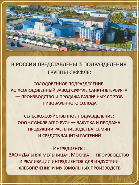 Солод Суффле Пшеничный неподжаренный 2-5 EBC