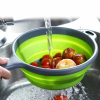 Дуршлаг с ручкой силиконовый складной